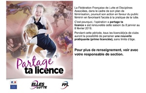 PARTAGE TA LICENCE 2018