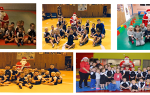 La venue du Père Noël