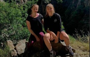 Emma et Céleste en stage national à Font Romeu