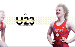 Emma Luttenauer Championne d'Europe U23