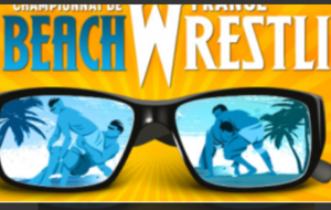 Etape de beach wrestling