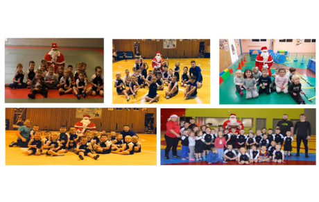 La venue du Père Noël