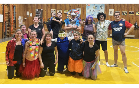 Les Wrestlers font leur Carnaval